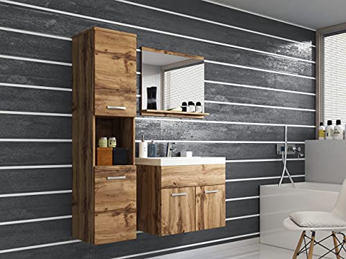 Mueble Lavabo Color Madera