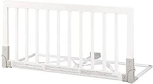 BABY DAN Barrière de sécurité pour lit en bois - 45 x 90 cm - blanc