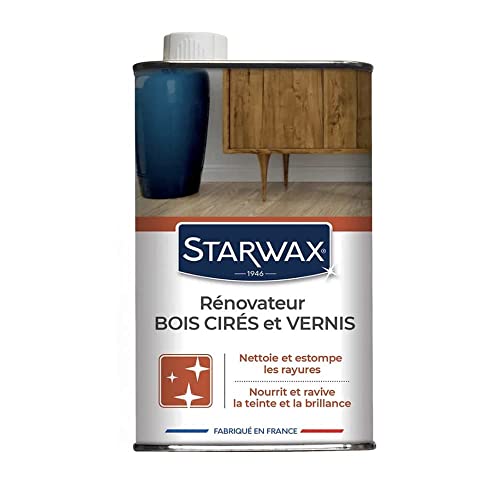 STARWAX - Renovador para muebles de madera encerada y barniz, 500 ml