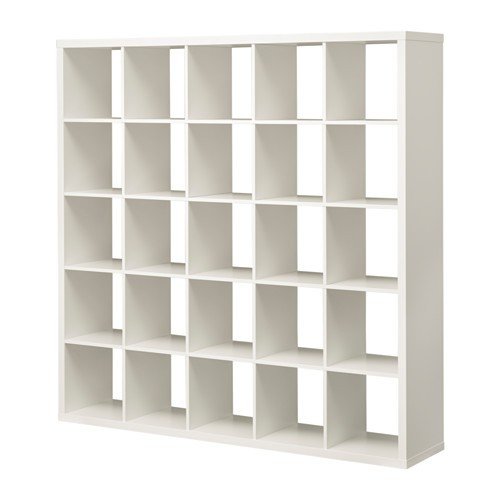 IKEA KALLAX estantería de pared blanco; (182 x 182 cm); Compatible con EXPEDIT